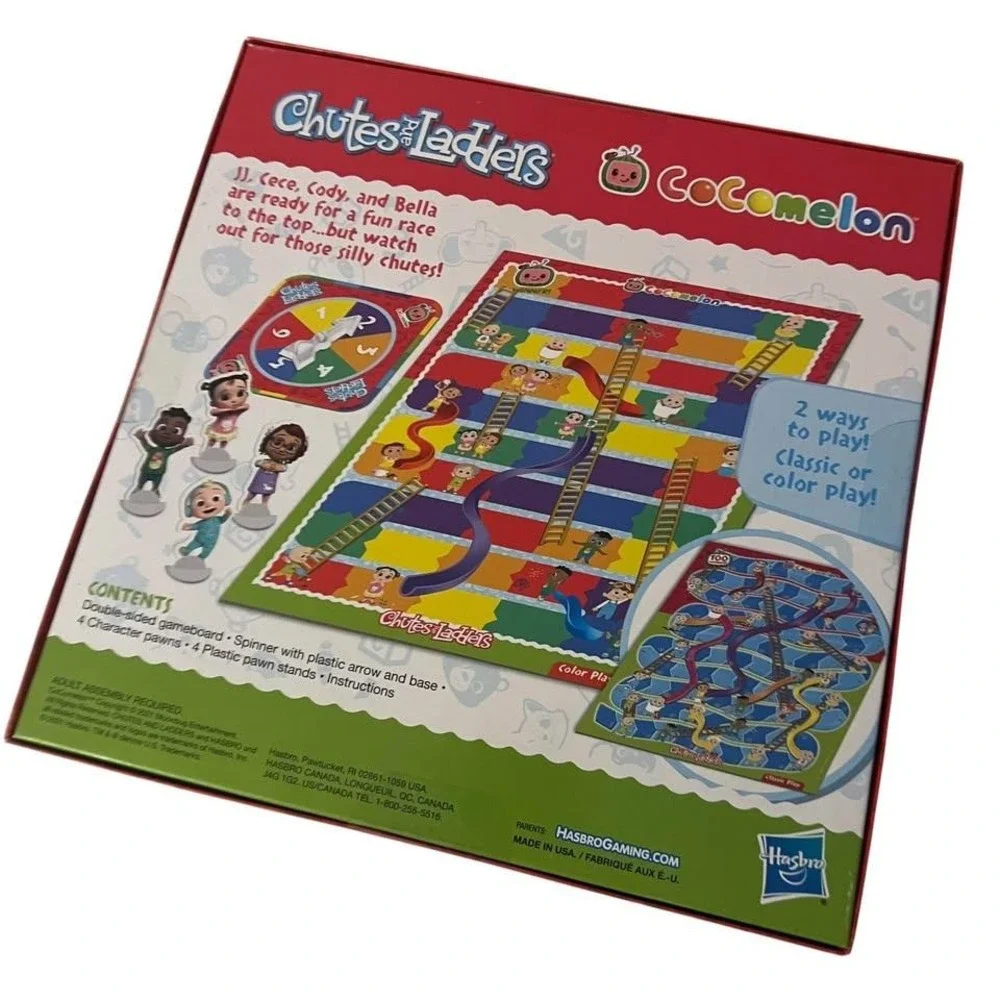 Chutes and Ladders CoComelon Board Game Brand New Factory Sealed